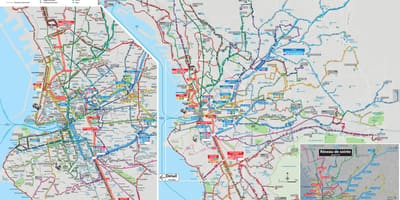Автобус Марсель карта маршрута