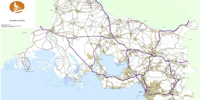Карта Марсель велосипед 