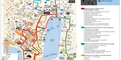 Марсель туристическую карту в формате PDF
